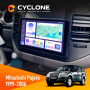 Штатна магнітола Mitsubishi Pajero 1999-2006 Wood Cyclone C9-011 4x64, DSP