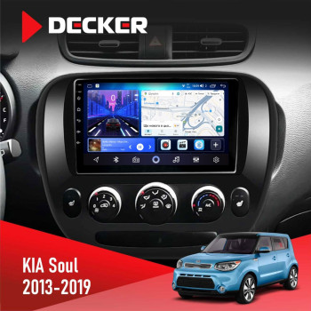 Штатна магнітола KIA Soul 2013-2019 Conditioner Decker D9-006 4x64, 4G