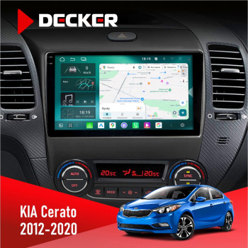 Штатна магнітола KIA Cerato 2012-2020 Decker D9-004 6x128, DSP 360, 2k