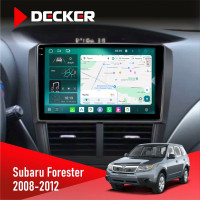 Штатная магнитола Subaru Forester 2008-2012 Decker D9-004 6x128, DSP 360, 2k