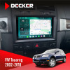 Штатная магнитола Volkswagen Touareg 2002-2010 Decker D9-004 6x128, DSP 360, 2k