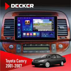 Штатна магнітола Toyota Camry 30 2001-2007 Decker D9-005 4x64, DSP, 360, 4G, 2k