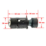 LED лампи автомобільні Decker LED RGX-01 5.5K H4 65/85W