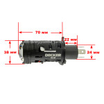 LED лампи автомобільні Decker LED RGX-02 5.5K H4 45/65W
