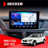 Штатная магнитола BMW X1 E84 2009-2012 Decker D10-006 4x64, 4G