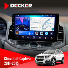 Штатна магнітола Chevrolet Captiva 2011-2015 Decker D10-006 4x64, 4G