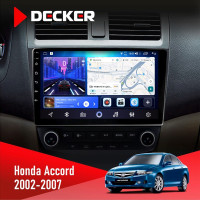 Штатна магнітола Honda Accord 2002-2007 Decker D10-006 4x64, 4G