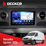 Штатная магнитола Mercedes-Benz Sprinter (W906) 2018+ Decker D10-006 4x64, 4G