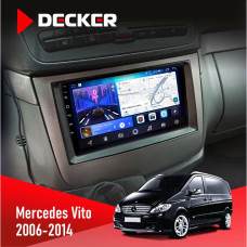 Штатна магнітола Mercedes-Benz Vito 2003-2014 Decker D10-006 4x64, 4G