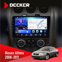 Штатна магнітола Nissan Altima 2008-2011 Decker D10-006 4x64, 4G