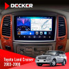 Штатная магнитола Toyota Land Cruiser (100) 2003-2008 Decker D10-006 4x64, 4G