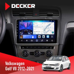 Штатна магнітола Volkswagen Golf 2012-2021 Decker D10-006 4x64, 4G