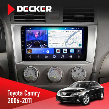 Штатная магнитола Toyota Camry 40 2006-2011 Decker D10-006 4x64, 4G