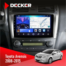 Штатна магнітола Toyota Avensis 2008-2015 Black Decker D9-006 4x64, 4G