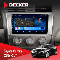 Штатная магнитола Toyota Camry 2006-2011 AMP Decker D10-008 8x128 DSP 4G