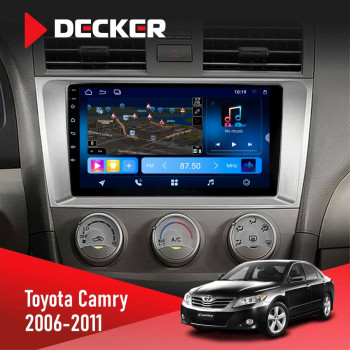 Штатная магнитола Toyota Camry 2006-2011 AMP Decker D10-008 8x128 DSP 4G