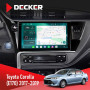 Штатна магнітола Toyota Corolla 2017-2019 Decker D10-004 6x128, DSP, 360, 2k