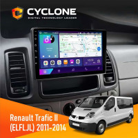 Штатна магнітола Renault Trafic 2011-2014 Cyclone C10-002 2x32, 4G, 2k