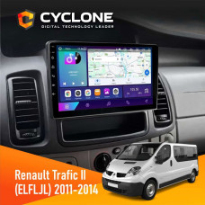 Штатна магнітола Renault Trafic 2011-2014 Cyclone C10-002 2x32, 4G, 2k