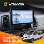 Штатная магнитола Renault Trafic 2011-2014 Cyclone C10-012 4x64 DSP 4G