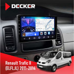 Штатная магнитола Renault Trafic 2011-2014 Decker D10-006 4x64, 4G