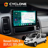 Штатна магнітола Renault Trafic 2011-2014 Cyclone C10-013 4x64 DSP 4G