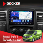 Штатная магнитола Renault Trafic 2014-2021 Decker D9-006 4x64, 4G