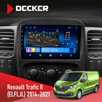 Штатная магнитола Renault Trafic 2014-2021 Decker D9-008 8x128 DSP 4G