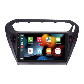 Штатна магнітола Peugeot 301 2012-2016 Black Decker D9-005 4x64, DSP, 360, 4G, 2k