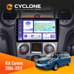 Штатная магнитола KIA Carens 2006-2012 Climate Cyclone C9-011 4x64, DSP