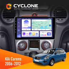 Штатна магнітола KIA Carens 2006-2012 Climate Cyclone C9-011 4x64, DSP