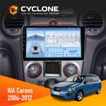 Штатна магнітола KIA Carens 2006-2012 Climate Cyclone C9-012 4x64 DSP 4G