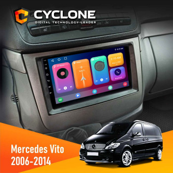 Штатна магнітола Mercedes-Benz Vito (W639), Viano (W639) 2006-2014 Cyclone C9 CPL 2x32