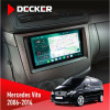 Штатна магнітола Mercedes-Benz Vito (W639), Viano (W639) 2006-2014 Decker D9-004 6x128, DSP 360, 2k