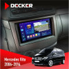 Штатная магнитола Mercedes-Benz Vito, Viano (W639) 2006-2014 Decker D9-005 4x64, DSP, 360, 4G, 2k