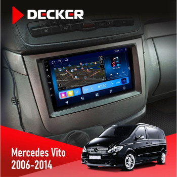 Штатная магнитола Mercedes-Benz Vito, Viano (W639) 2006-2014 Decker D9-008 8x128 DSP 4G