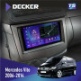 Штатная магнитола Mercedes-Benz Vito, Viano (W639) 2006-2014 Decker TS TS9-003 4x64, DSP 4G, 2k