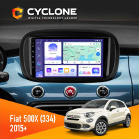 Штатна магнітола Fiat 500X (334) 2015+ Cyclone C9-011 4x64, DSP