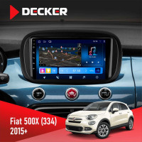 Штатная магнитола Fiat 500X (334) 2015+ Decker D9-008 8x128 DSP 4G