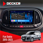 Штатная магнитола Fiat Doblo 2015-2023 Decker D9-008 8x128 DSP 4G