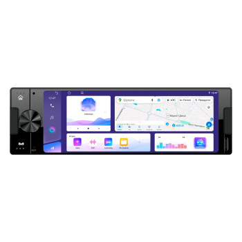 Автомагнитола Cyclone MP-5007 1DIN Android 10 (4/64GB, CarPlay, IPS 6.4")