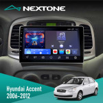 Штатная магнитола Hyundai Accent 2006-2012 Black Nextone N902 CPL (2x32)