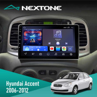 Штатная магнитола Hyundai Accent 2006-2012 Black Nextone N902 CPL (2x32)
