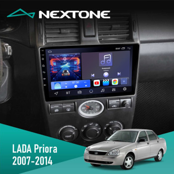 Штатная магнитола Lada Priora Black 2007-2014 Nextone N902 CPL (2x32)