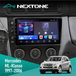 Штатная магнитола Mercedes-Benz ML-Class (W163) 1997-2006 AMP Nextone N902 CPL (2x32)
