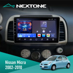 Штатна магнітола Nissan Micra 2002-2010 Nextone N902 CPL (2x32)