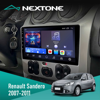 Штатная магнитола Renault Sandero 2007-2011 Nextone N902 CPL (2x32)
