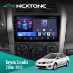 Штатная магнитола Toyota Corolla 2006-2013 Big frame Nextone N902 CPL (2x32)