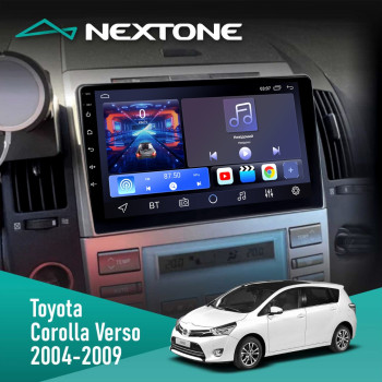 Штатная магнитола Toyota Corolla Verso 2004-2009 Nextone N902 CPL (2x32)