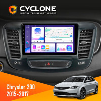 Штатна магнітола Chrysler 200 2015-2017 Cyclone C9-011 4x64, DSP